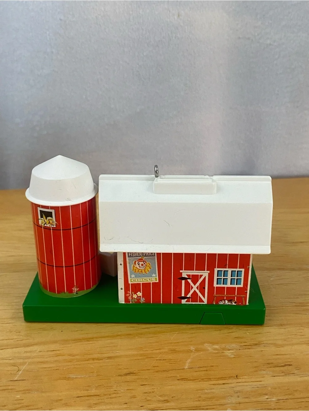 2008 Hallmark Keepsake Fisher-Price Play Family Farm Magic Sound Ornament